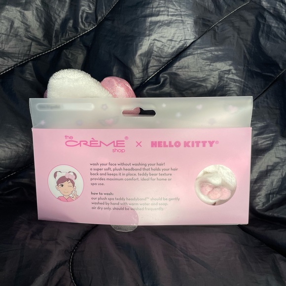 Hello Kitty Bling Bling Plush Spa Headband - Picture 3 of 4